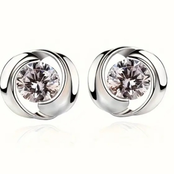 Elegant Diamond earrings - Picture 2 of 4